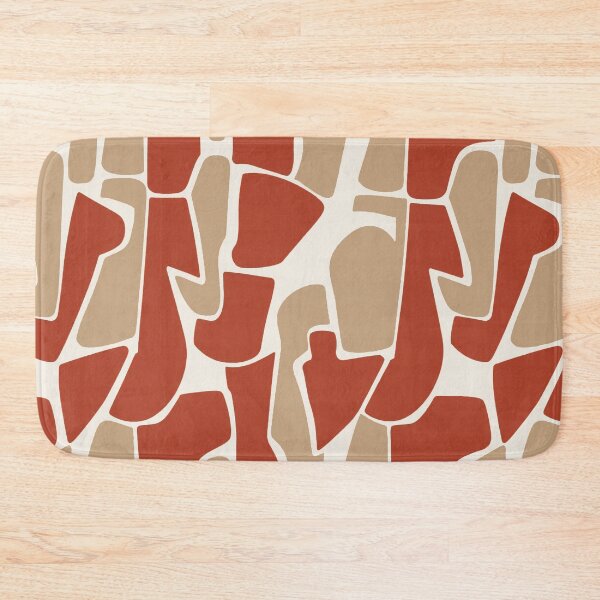 Item preview, Terracotta Beige Abstract Pattern designed and sold by imaniko.