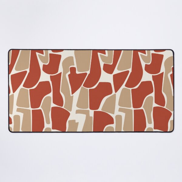 Item preview, Terracotta Beige Abstract Pattern designed and sold by imaniko.