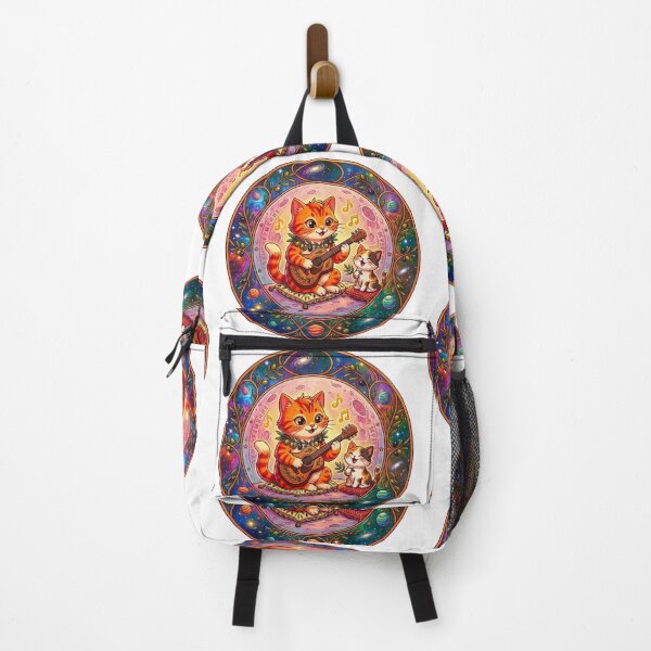 Item preview, Whimsical Galaxy Cats Olive Tree Aesthetic Celestial Decor designed and sold by Fatomfatom.