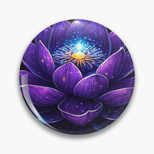 Item preview, Cosmic Lotus With Galaxy Nebula designed and sold by GoochyMan Designs.