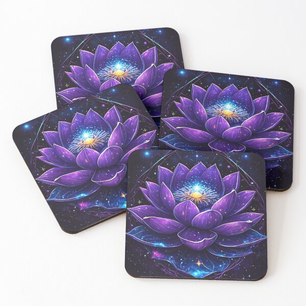 Item preview, Cosmic Lotus With Galaxy Nebula designed and sold by GoochyMan Designs.