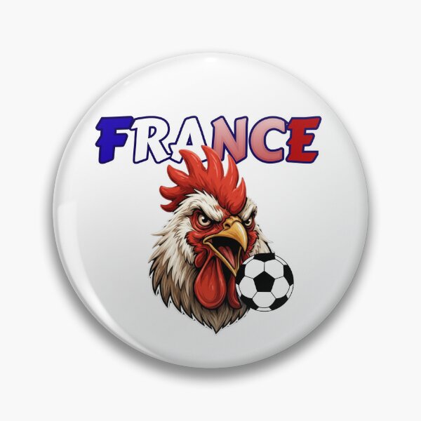 Item preview, France Rooster Football Mascot Sport Logo designed and sold by Sarah'sCreativeLab.