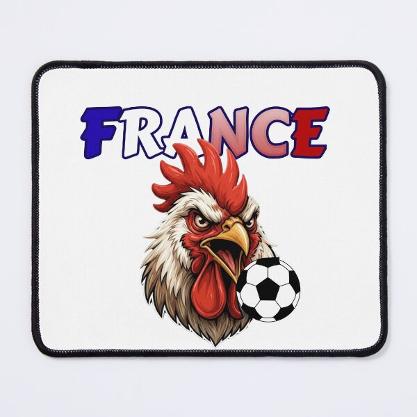 Item preview, France Rooster Football Mascot Sport Logo designed and sold by Sarah'sCreativeLab.