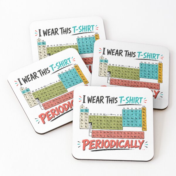 Item preview, I Wear This T-Shirt Periodically Funny Chemistry Science Periodic Table Scientist Pun designed and sold by RetroMini2026.