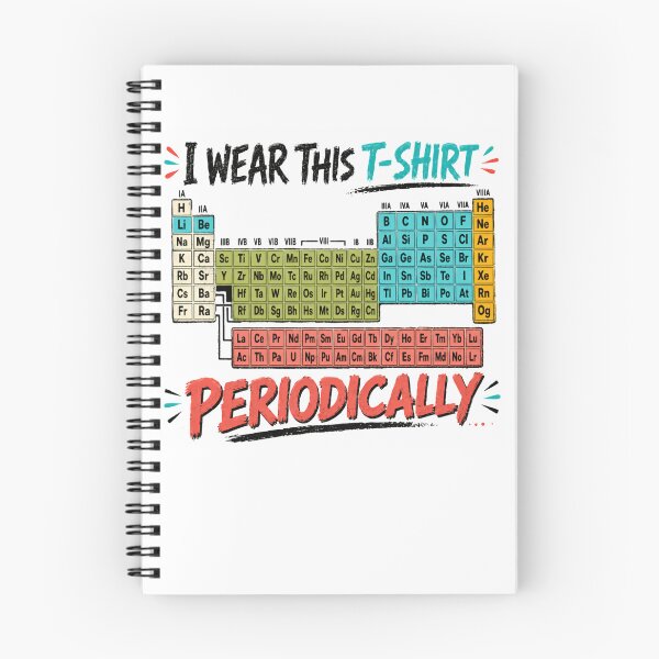 Item preview, I Wear This T-Shirt Periodically Funny Chemistry Science Periodic Table Scientist Pun designed and sold by RetroMini2026.