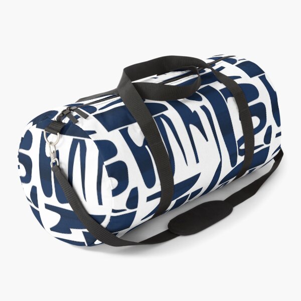Item preview, Navy Organic Shapes Pattern designed and sold by imaniko.