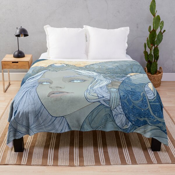 Item preview, Lunar Priestess Fantasy Portrait designed and sold by MythicMood.