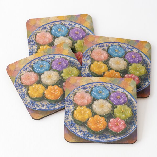 Item preview, Khanom Nam Dok Mai designed and sold by BlackDotBunny.