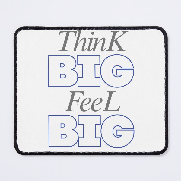 Item preview, Think big feel big designed and sold by ArtistTejal.