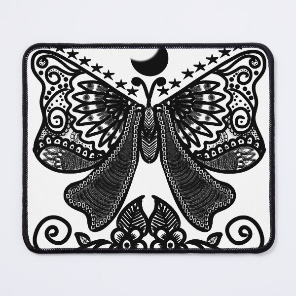 Item preview, Mystical Luna Moth | Celestial Gothic Insect Art | Boho Moon Design designed and sold by HopeAndHustle.