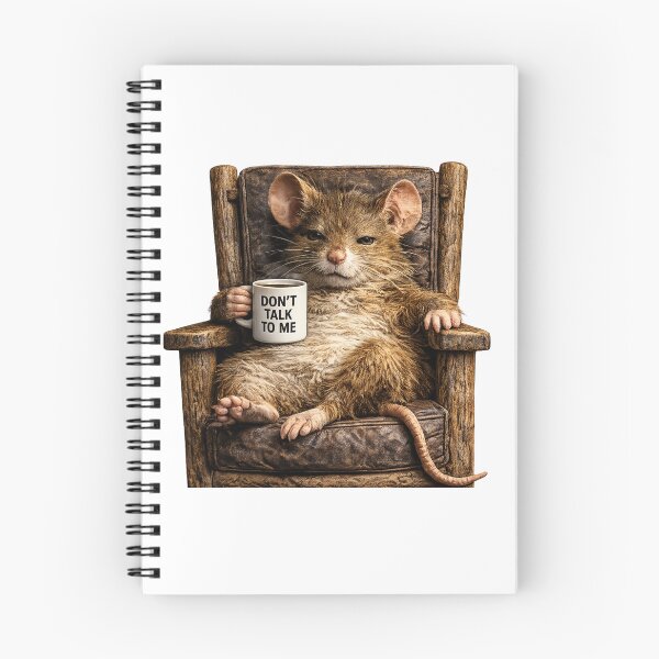 Item preview, Don't Talk To Me Mouse | Funny Coffee Mouse Sarcastic Humor designed and sold by HippyRikky.