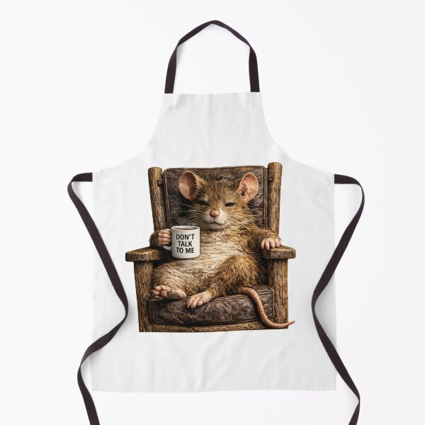 Item preview, Don't Talk To Me Mouse | Funny Coffee Mouse Sarcastic Humor designed and sold by HippyRikky.