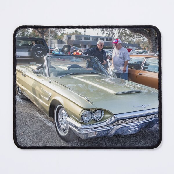 Item preview, 1965 Ford Thunderbird Roadster - Metallic Green Classic Car Graphic designed and sold by RichFrancoCars.