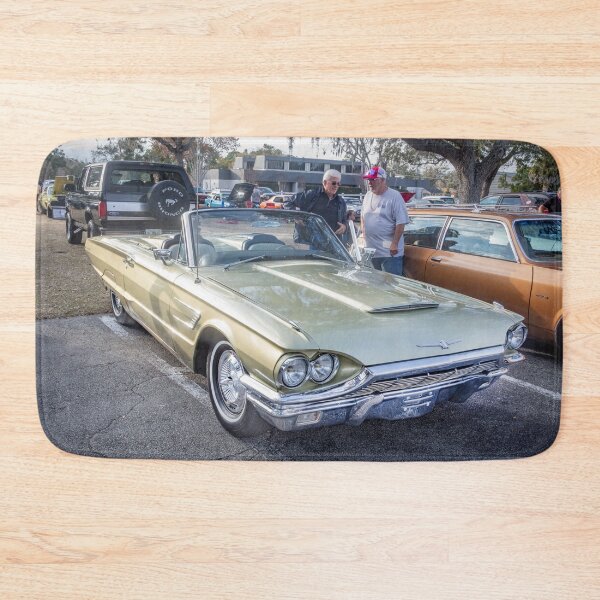 Item preview, 1965 Ford Thunderbird Roadster - Metallic Green Classic Car Graphic designed and sold by RichFrancoCars.