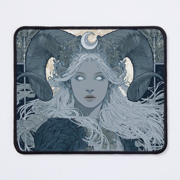 Item preview, Moon Goddess Fantasy Portrait designed and sold by MythicMood.