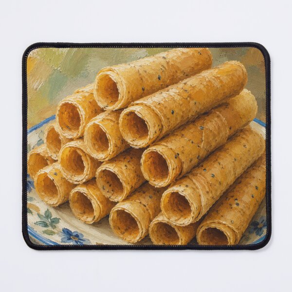 Item preview, Thai Crispy Coconut Roll designed and sold by BlackDotBunny.