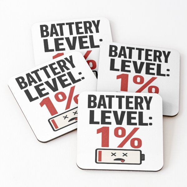 Item preview, Battery Level 1% designed and sold by Agith Loren .