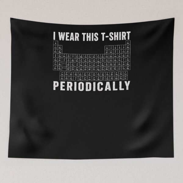 Item preview, I Wear This T-Shirt Periodically Chemistry Science Pun Periodic Table Chemist Gift designed and sold by RetroMini2026.