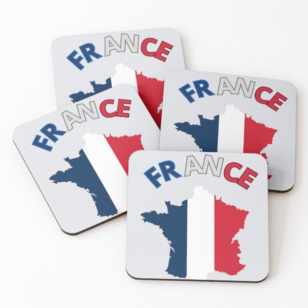 Item preview, france flag map designed and sold by baby-designe.