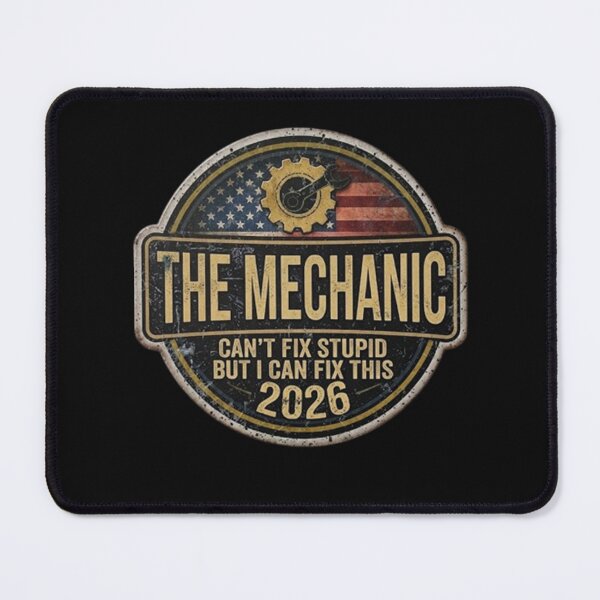 Item preview, Mechanic 2026 - I Fix Stupid Sticker Funny Auto Gift designed and sold by Arties4Bread⭐⭐⭐⭐⭐.