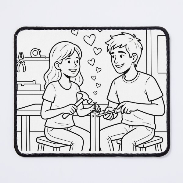 Item preview, Love Is Fixing Things Side By Side designed and sold by mtltpz.