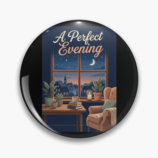 Item preview, A Perfect Evening Cozy Reading Nook Poster designed and sold by Sketchlegacy.
