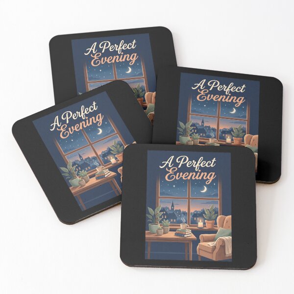 Item preview, A Perfect Evening Cozy Reading Nook Poster designed and sold by Sketchlegacy.