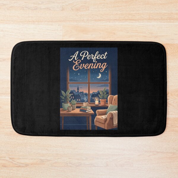 Item preview, A Perfect Evening Cozy Reading Nook Poster designed and sold by Sketchlegacy.