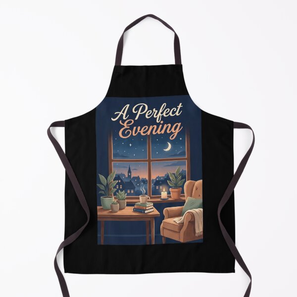 Item preview, A Perfect Evening Cozy Reading Nook Poster designed and sold by Sketchlegacy.