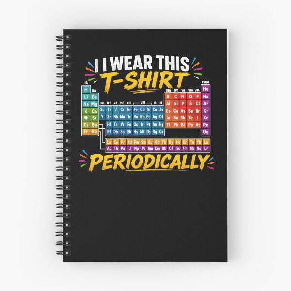 Item preview, I Wear This T-Shirt Periodically Chemistry Science Periodic Table Chemist designed and sold by RetroMini2026.
