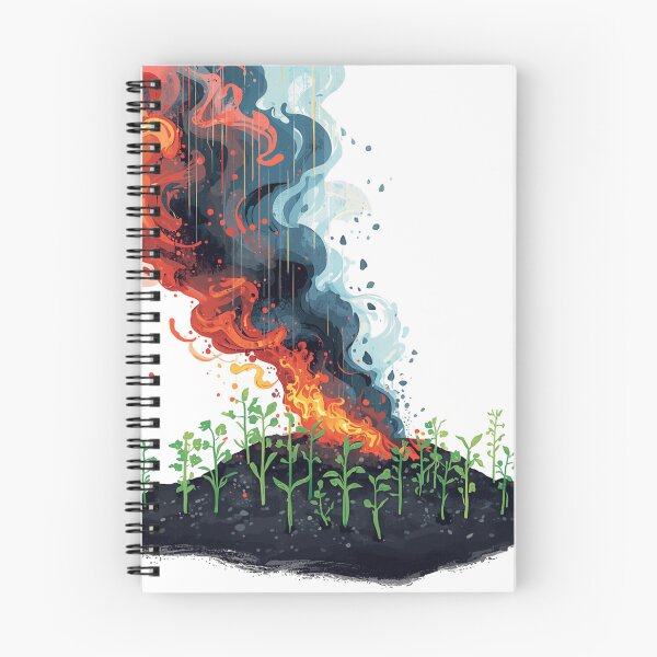 Item preview, Ashes Feeding the Garden designed and sold by catcurio.
