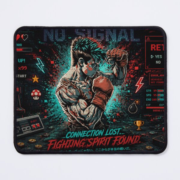 Item preview, Connection Lost, Fighting Spirit Found designed and sold by Fei Long Design Hub.