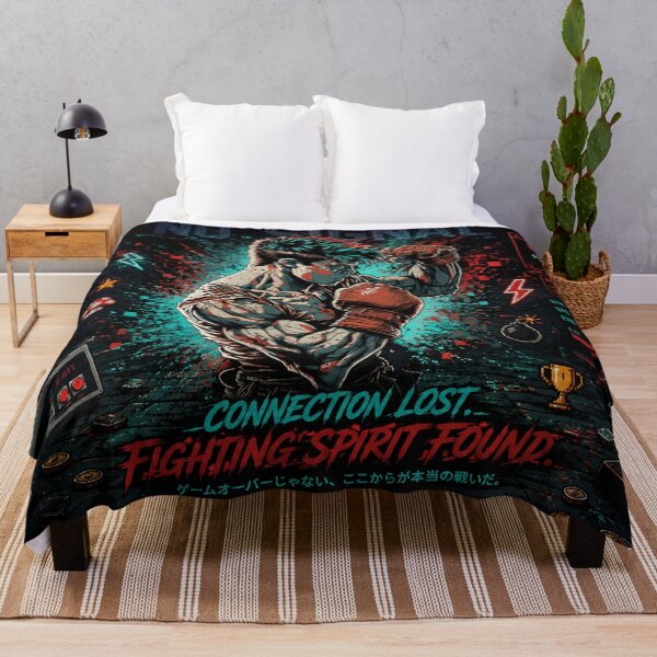 Item preview, Connection Lost, Fighting Spirit Found designed and sold by Fei Long Design Hub.