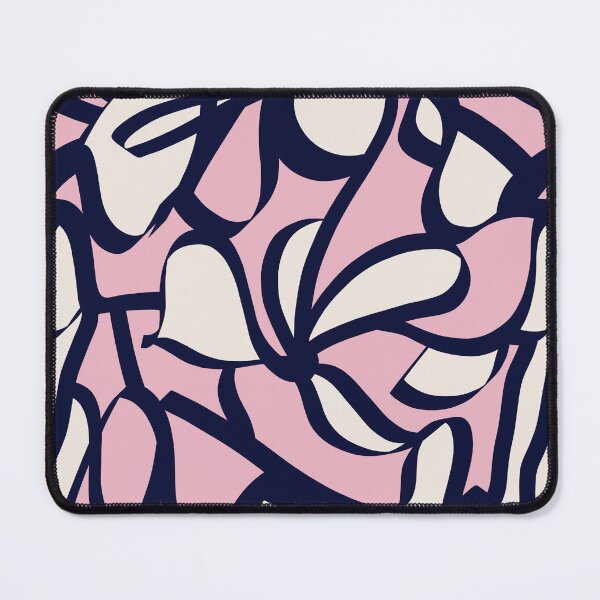 Item preview, Blush Pink Floral Line Art designed and sold by imaniko.