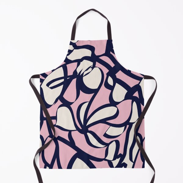 Item preview, Blush Pink Floral Line Art designed and sold by imaniko.