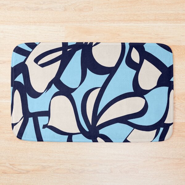Item preview, Navy Botanical Line Art designed and sold by imaniko.