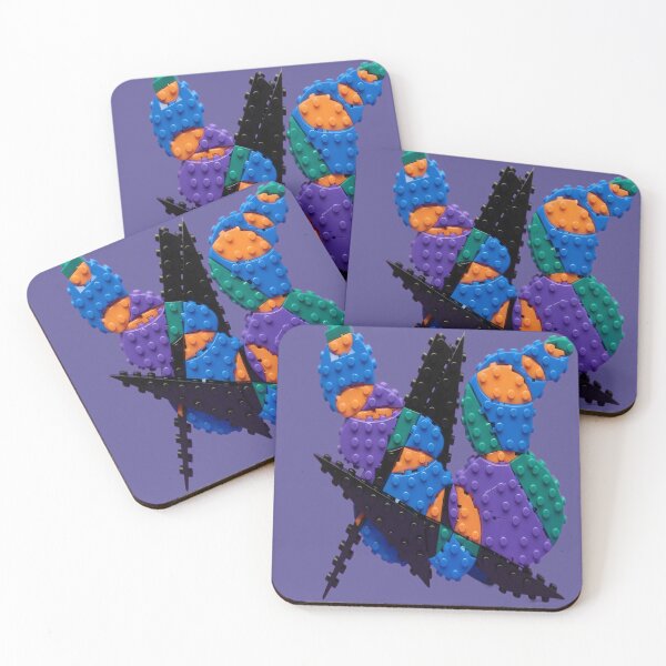 Item preview, symbols dark C brick mini colorful geometric abstract design designed and sold by SmashingDeals.