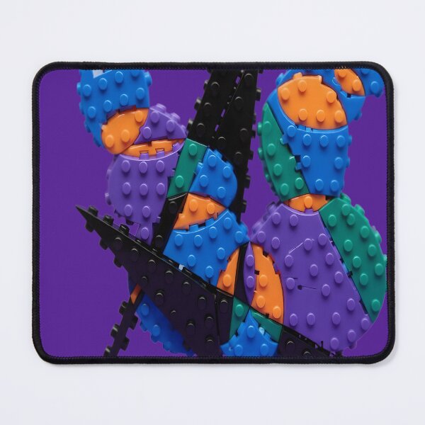 Item preview, symbols dark C brick mini colorful geometric abstract design designed and sold by SmashingDeals.