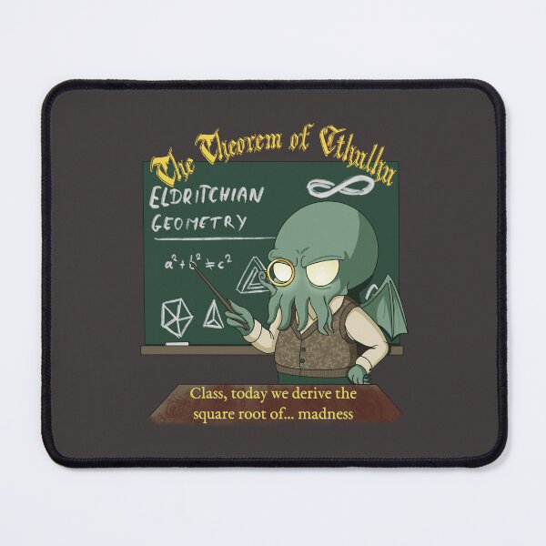 Item preview, The Theorem of Cthulhu - The Square Root of Madness designed and sold by TeaAlchemist.