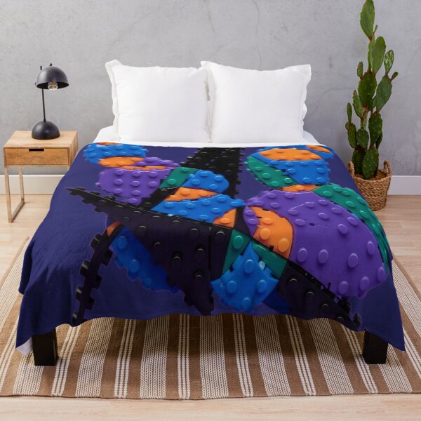 Item preview, symbols dark C brick mini colorful geometric abstract design designed and sold by SmashingDeals.