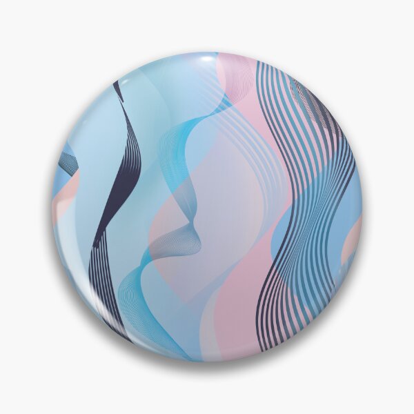 Item preview, Pastel Abstract Waves designed and sold by imaniko.