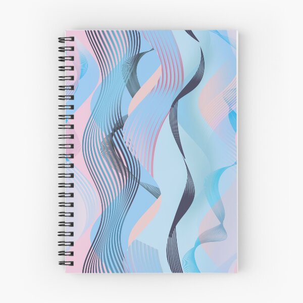 Item preview, Pastel Abstract Waves designed and sold by imaniko.