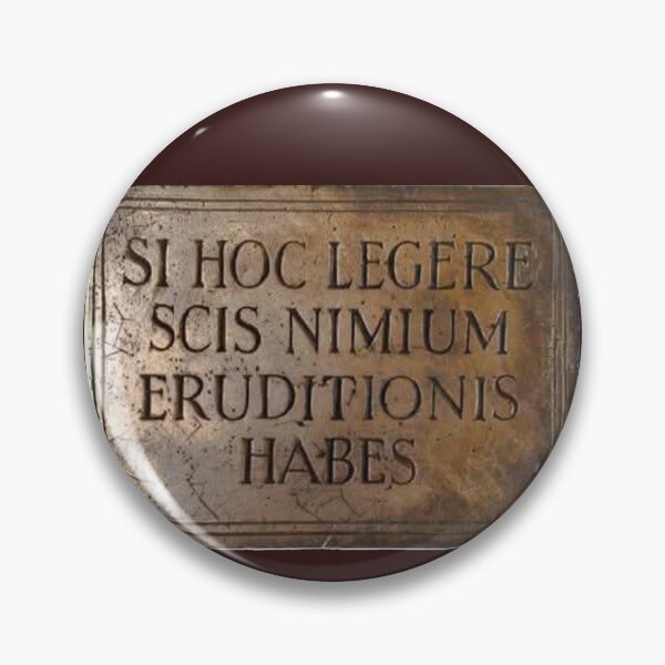 Item preview, latin tablet designed and sold by Plumcharmeurs.