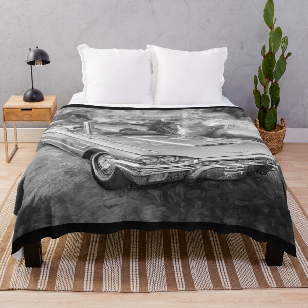Item preview,  1965 Ford Thunderbird Roadster - Metallic Green Classic Car Graphic designed and sold by RichFrancoCars.