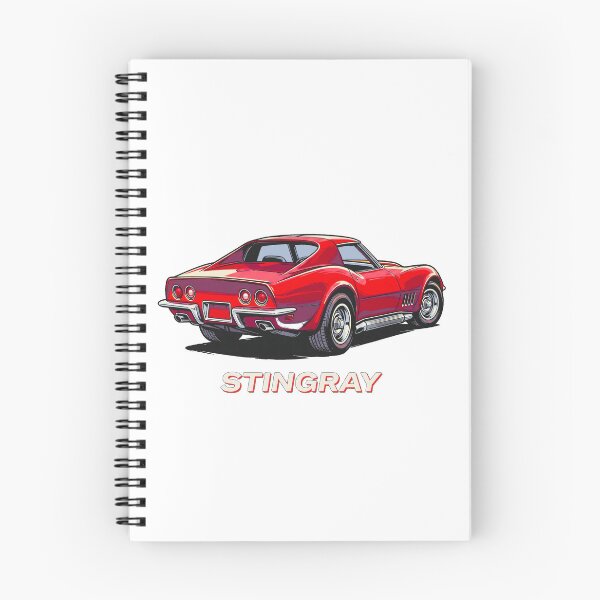 Item preview, C3 Stingray Classic Red Coupe Rear View Side Pipes designed and sold by Off-Road-Zone.