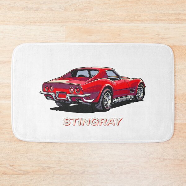 Item preview, C3 Stingray Classic Red Coupe Rear View Side Pipes designed and sold by Off-Road-Zone.