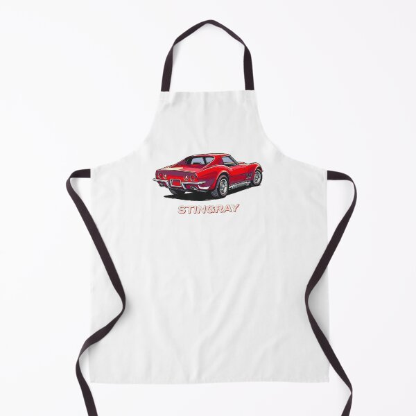 Item preview, C3 Stingray Classic Red Coupe Rear View Side Pipes designed and sold by Off-Road-Zone.