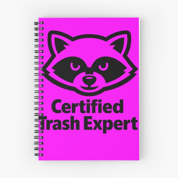 Item preview, Certified Trash Expert Raccoon Mascot designed and sold by Houldi.