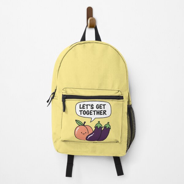 Item preview, Let's Get Together Peach and Eggplant designed and sold by Amir Faysal.