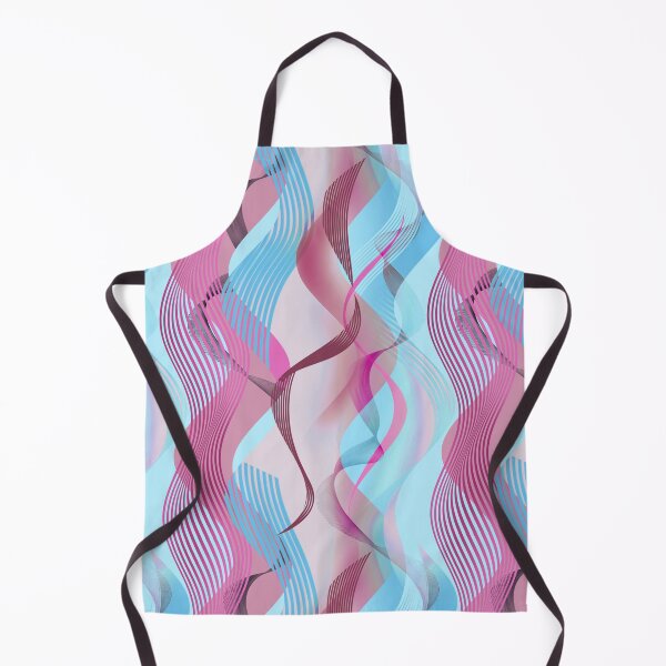 Item preview, Pink Blue Ribbon Waves designed and sold by imaniko.